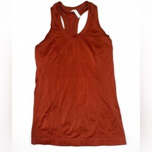 NWOT Athleta Women's Burnt Orange Tank Top